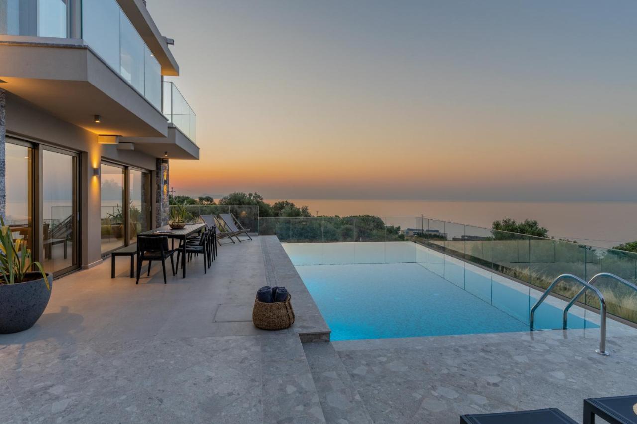 Villa Onyx - With Private Heated Pool Atsipopoulo Екстериор снимка