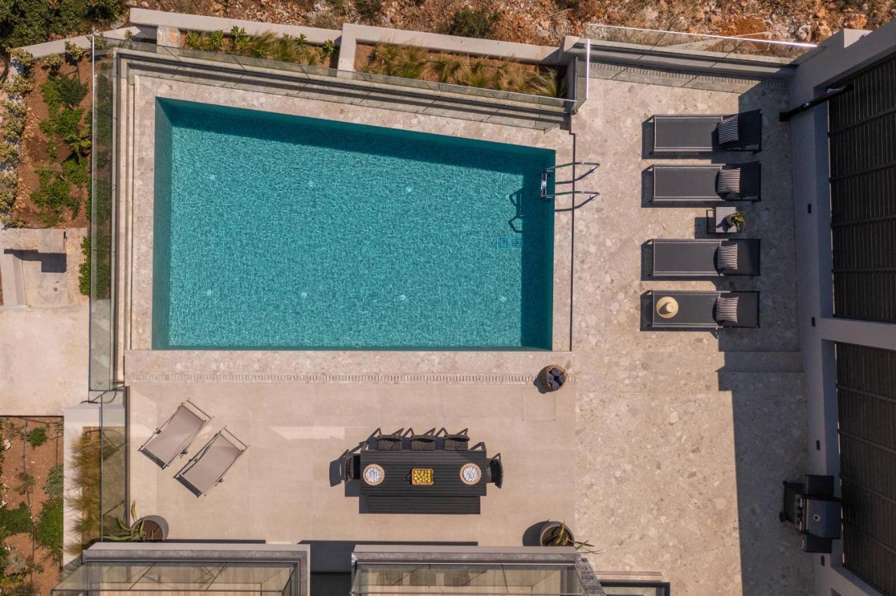 Villa Onyx - With Private Heated Pool Atsipopoulo Екстериор снимка
