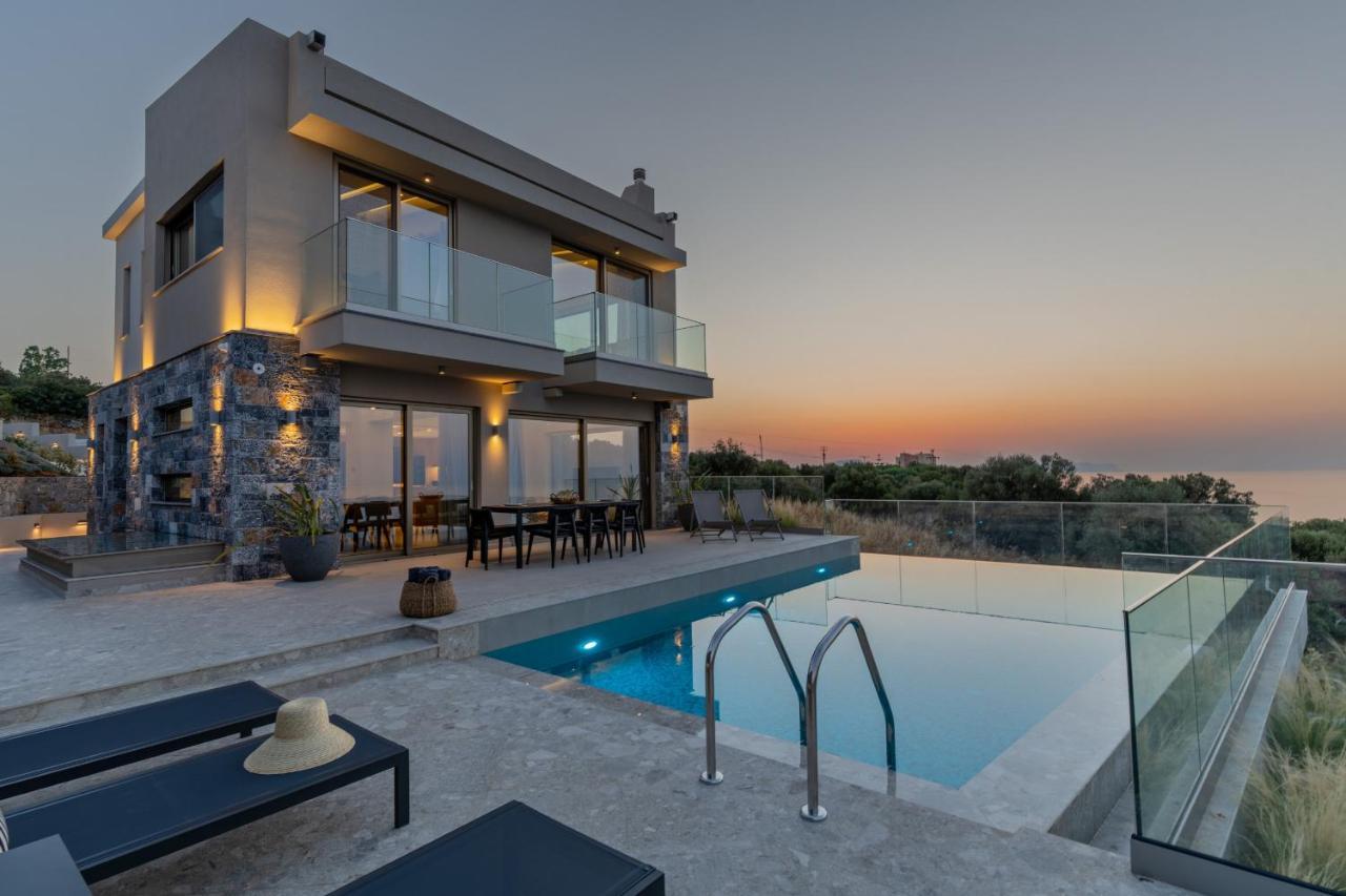 Villa Onyx - With Private Heated Pool Atsipopoulo Екстериор снимка