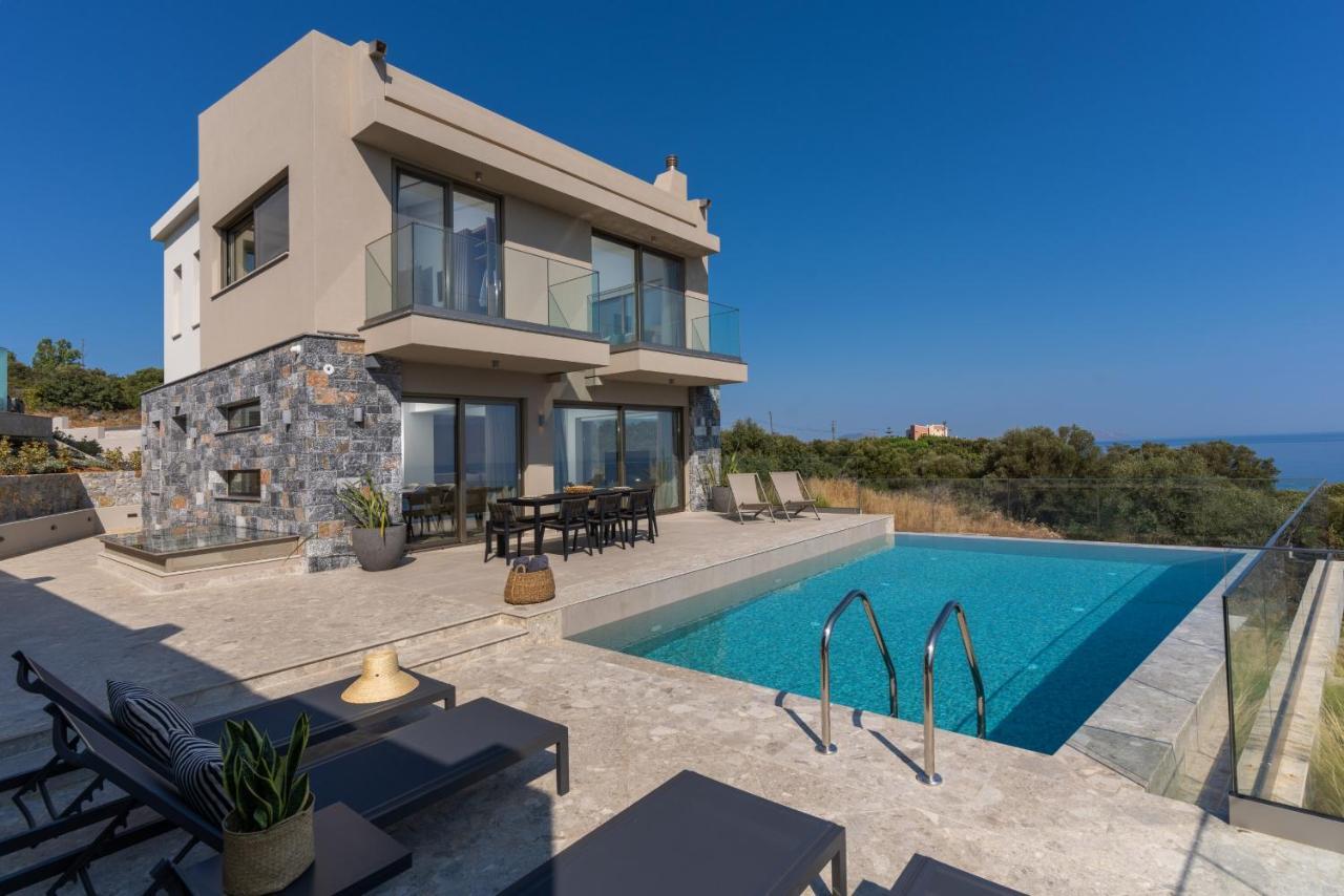 Villa Onyx - With Private Heated Pool Atsipopoulo Екстериор снимка