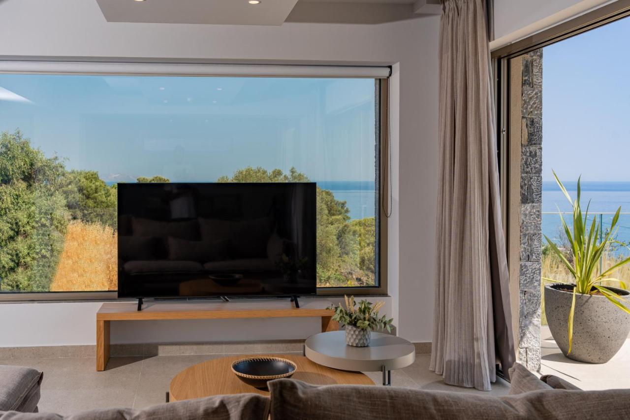 Villa Onyx - With Private Heated Pool Atsipopoulo Екстериор снимка