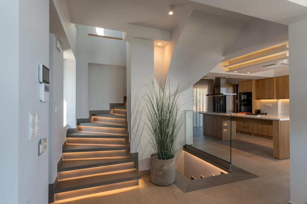 Villa Onyx - With Private Heated Pool Atsipopoulo Екстериор снимка